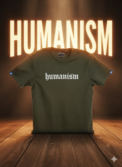 HUMANISM puff print