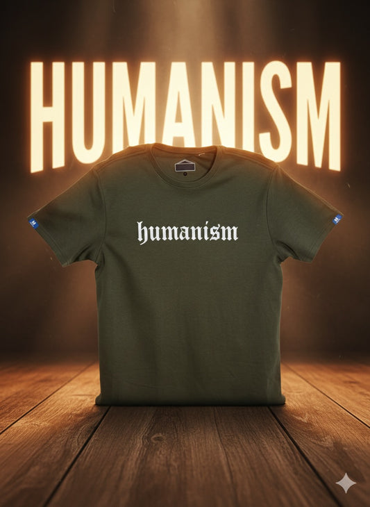 HUMANISM puff print